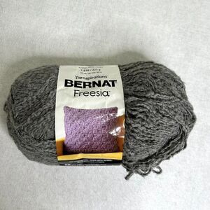 Bernat Freesia Vapour Gray Yarn Skein